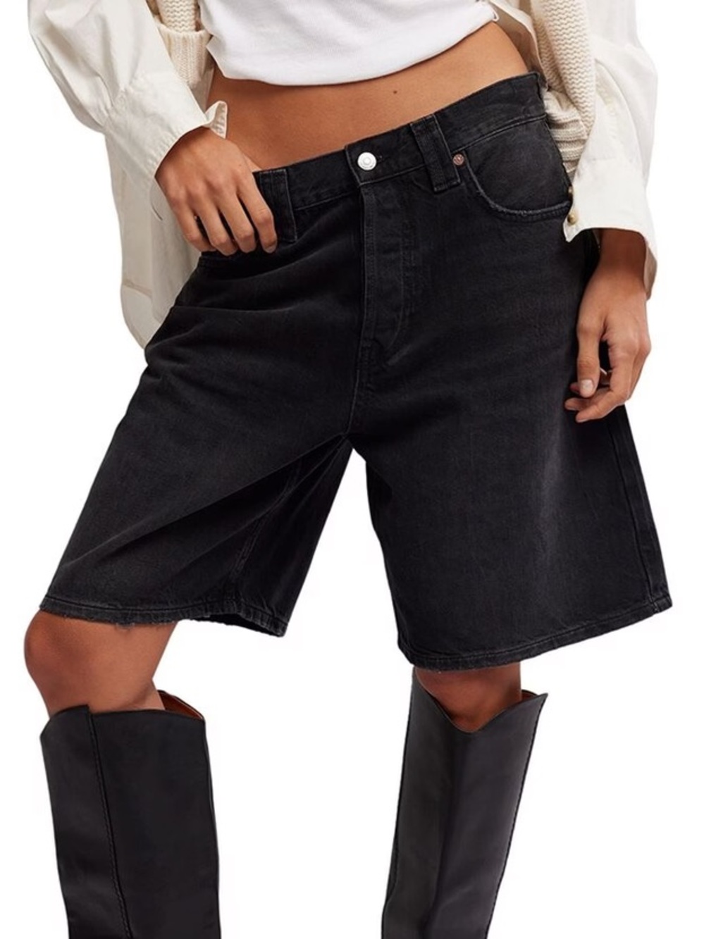 Free People Montana Denim Jorts!!